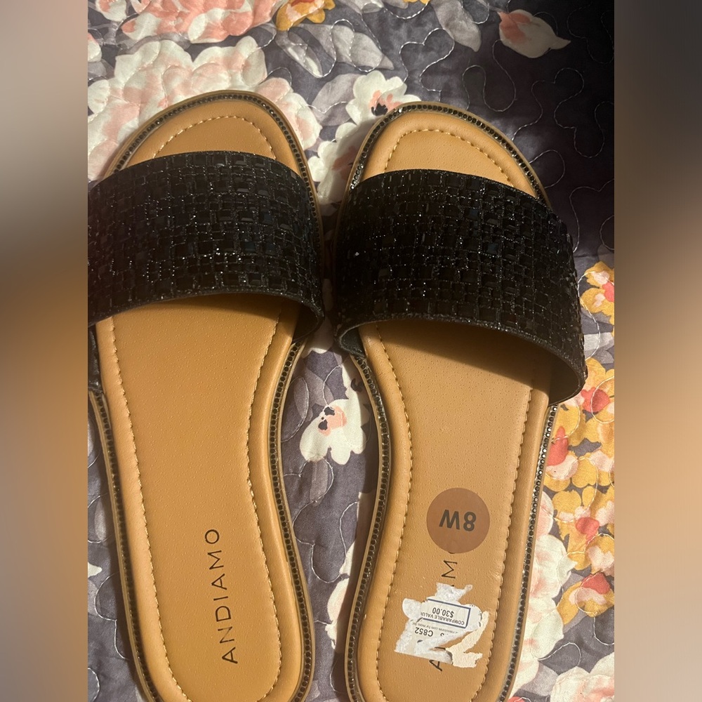 Black sandals